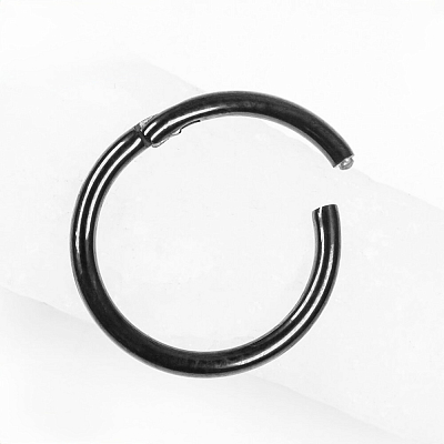 Кольцо-кликер Black 1.2 мм (16 G)